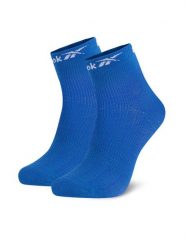 Reebok Skarpety krótkie R0400-SS24 (1-pack) Niebieski. Niebieskie skarpetki damskie Reebok, bez wzorów, z syntetyku. Za 39.99 zł.