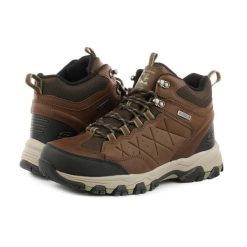 Buty trekkingowe męskie SKECHERS SELMEN TELAGO 66283-LTBR 46. Brązowe buty trekkingowe męskie Skechers, bez zapięcia. Za 320.99 zł.