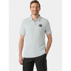 Koszulka Polo Męska Helly Hansen Hp Race. Szare koszulki polo męskie Helly Hansen, m, bez wzorów, bez ramiączek. Za 369.00 zł.