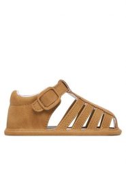 Mayoral Sandały 9086.18 Brązowy. Brązowe sandały chłopięce Mayoral, ze skóry, bez zapięcia. Za 79.99 zł.