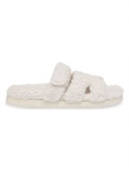 Steve Madden Klapki w kolorze białym rozmiar: 37. Białe klapki damskie Steve Madden, bez wzorów, bez obcasa. Za 227.85 zł.