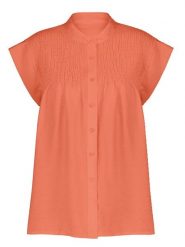 Sublevel Bluzka w kolorze pomarańczowym rozmiar: L/XL. Pomarańczowe bluzki damskie Sublevel, l, bez wzorów, bez kołnierzyka, bez ramiączek. Za 74.63 zł.