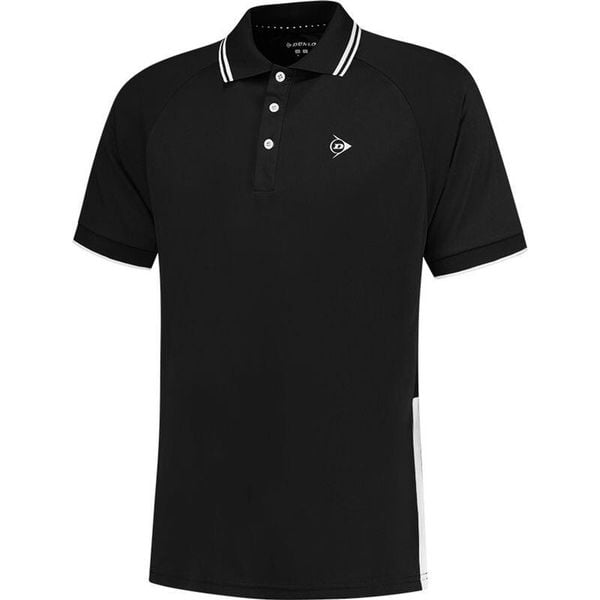 Koszulka sportowa męska Dunlop Club Polo Shirt. Czarne koszulki polo męskie Dunlop, m, bez wzorów, bez ramiączek. Za 159.99 zł.