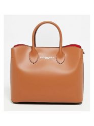 Victor & Hugo Paris Skórzana torebka "Nisa" w kolorze karmelowym - 31 x 25 x 14 cm rozmiar: onesize. Brązowe torebki klasyczne damskie Victor & Hugo Paris, bez wzorów, z materiału, bez dodatków. Za 367.95 zł.