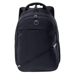 Plecak Mister 20L. Czarne plecaki męskie IGUANA, bez wzorów, z materiału. Za 245.98 zł.