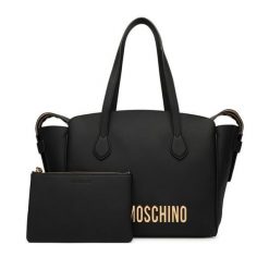 Torebka LOVE MOSCHINO. Czarne torebki klasyczne damskie Love Moschino, bez wzorów, bez dodatków. Za 1,099.00 zł.