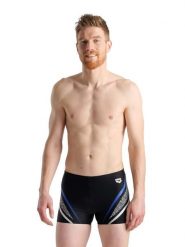 Arena Kąpielówki w kolorze czarnym rozmiar: 7. Czarne kąpielówki męskie Arena, bez wzorów, z materiału. Za 78.47 zł.