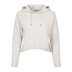 Bluza damska z kapturem Urban Classic terry. Białe bluzy z kapturem damskie Urban Classics. Za 183.50 zł.