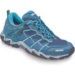 Buty sportowe damskie Meindl Houston Lady Gore-Tex. Niebieskie obuwie trekkingowe damskie MEINDL. W wyprzedaży za 499.50 zł.