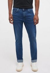 MUSTANG VEGAS MĘSKIE SPODNIE JEANSOWE JEANSY DENIM BLUE 1013733 5000 783. Niebieskie jeansy męskie Mustang. Za 229.99 zł.