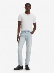 Levi´s Dżinsy "512" - Slim fit - w kolorze błękitnym rozmiar: W33/L34. Niebieskie jeansy męskie . Za 190.63 zł.
