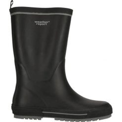 Gumowe buty przeciwdeszczowe Weather Report Lanbota. Czarne kalosze damskie Weather Report, bez wzorów, z gumy. Za 277.50 zł.