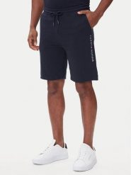 Tommy Hilfiger Szorty sportowe UM0UM03452 Granatowy Regular Fit. Niebieskie szorty męskie Tommy Hilfiger, m, z bawełny. Za 149.99 zł.