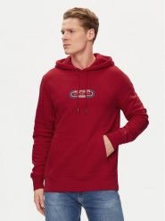 Tommy Hilfiger Bluza Track Graphic MW0MW34445 Czerwony Regular Fit. Czerwone bluzy bez kaptura męskie Tommy Hilfiger, m, z bawełny. Za 399.99 zł.