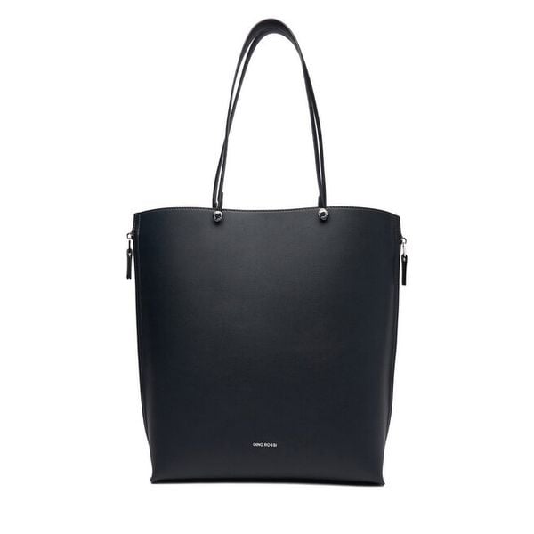 Torebka GINO ROSSI. Niebieskie torebki klasyczne damskie Gino Rossi, bez wzorów, bez dodatków. Za 323.99 zł.