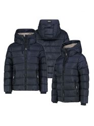 Sublevel Kurtka pikowana w kolorze granatowym rozmiar: XL. Niebieskie kurtki damskie Sublevel, xl, bez wzorów, bez kaptura. Za 169.67 zł.