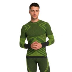 Koszulka termoaktywna męska Risalti Energy High Neck. Żółte bielizna termoaktywna męska Aulp, m, bez ramiączek. W wyprzedaży za 119.99 zł.