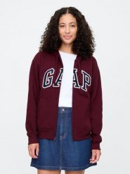 GAP Bluza w kolorze bordowym rozmiar: M. Czerwone bluzy z kapturem damskie GAP, m. Za 149.31 zł.