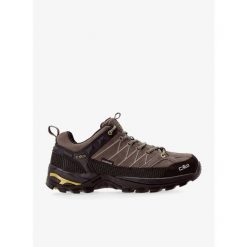 Buty turystyczne męskie CMP Rigel Low WP. Brązowe buty trekkingowe męskie CMP, bez zapięcia, trekkingowe. W wyprzedaży za 359.99 zł.