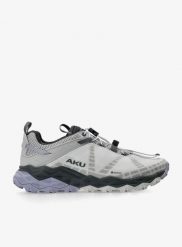 Buty turystyczne damskie AKU Flyrock GTX. Szare obuwie trekkingowe damskie Aku. Za 890.99 zł.