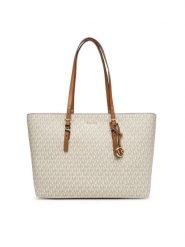 MICHAEL Michael Kors Torebka Quinn 30T5GQNT9B Beżowy. Brązowe torebki klasyczne damskie MICHAEL Michael Kors, bez wzorów, ze skóry, bez dodatków. Za 999.99 zł.