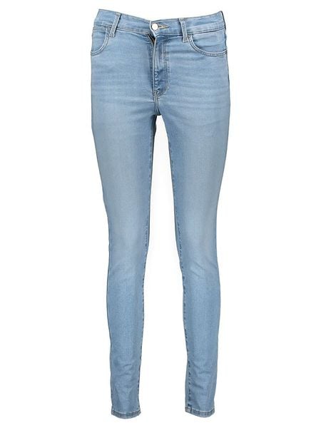 Wrangler Dżinsy - Slim fit - w kolorze błękitnym rozmiar: W27/L32. Niebieskie jeansy damskie Wrangler. Za 134.85 zł.