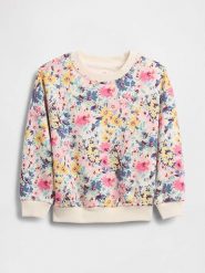 GAP Bluza ze wzorem rozmiar: 68/74. Bluzy i bluzki niemowlęce GAP, bez wzorów, bez ramiączek, bez kaptura. Za 56.53 zł.