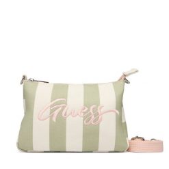 Torebka Guess. Zielone torebki klasyczne damskie Guess, z aplikacjami, bez dodatków. Za 179.99 zł.