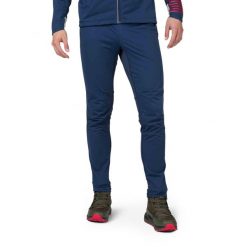 Spodnie męskie Rossignol Poursuite. Niebieskie spodnie materiałowe męskie Rossignol, bez wzorów, z elastanu, sportowe. Za 419.00 zł.