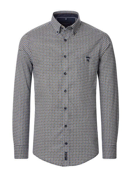 CASAMODA Koszula ze wzorem rozmiar: XXL. Koszule męskie CASAMODA, xxl, bez wzorów, z bawełny, bez kołnierzyka, bez ramiączek. Za 100.52 zł.