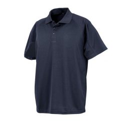 Koszulka Polo Dla Dorosłych Unisex Performance AirCool. Niebieskie koszulki polo męskie SPIRO, xl, bez wzorów, bez ramiączek. Za 51.99 zł.