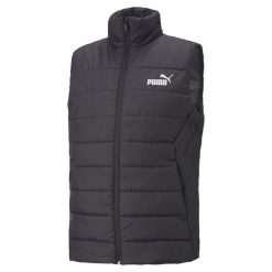 Męska wyściełana kamizelka Essentials PUMA Black. Czarne kamizelki męskie Puma, m, ze skóry. Za 249.00 zł.
