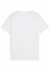 Młodzieżowa koszulka Essentials Nature 2.0 PUMA White. Biała t-shirty damskie Puma, m, bez wzorów, z materiału, bez kołnierzyka. Za 66.99 zł.
