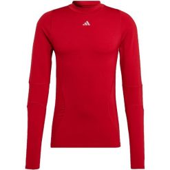 Koszulka męska adidas Techfit COLD.RDY Long Sleeve. Czerwone koszulki męskie z długim rękawem Adidas, m. Za 169.00 zł.