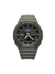 G-Shock Zegarek GA-2110SU-3AER Zielony. Zielone, cyfrowe zegarki męskie G-Shock. Za 449.99 zł.