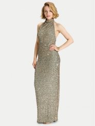 Swing Sukienka wieczorowa 5AK13400 Zielony Regular Fit. Zielone sukienki damskie Swing, bez wzorów, z syntetyku, wizytowe, bez kołnierzyka, bez ramiączek. Za 1,249.00 zł.