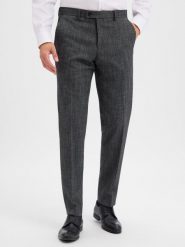Finshley & Harding spodnie z modułowej kolekcji Mężczyźni Modern Fit szary, 48. Szare spodnie materiałowe męskie Finshley & Harding. Za 349.95 zł.