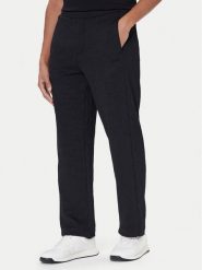 BOSS Spodnie dresowe Mirror Long 50549713 Czarny Regular Fit. Czarne spodnie dresowe męskie Boss, bez wzorów, z dresówki. Za 639.99 zł.
