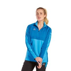 Bluza treningowa Erima Six Wings. Fioletowe bluzy bez kaptura męskie Erima, bez wzorów, eleganckie, bez kołnierzyka, bez ramiączek. Za 207.50 zł.