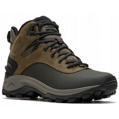 Buty trekkingowe dla mężczyzn Merrell Kiruna. Czarne buty trekkingowe męskie MERRELL, bez zapięcia. Za 599.00 zł.