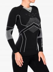 Koszulka damska X-Bionic ENERGY ACCUMULATOR LIGHT SHIRT LS B121. Czarne bielizna termoaktywna damska X BIONIC, l, bez wzorów. Za 719.99 zł.