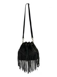 Florence Bags Skórzana torebka "PD" w kolorze czarnym - 27 x 30 x 6 cm rozmiar: onesize. Czarne torebki klasyczne damskie Florence Bags, bez wzorów, z materiału, bez dodatków. Za 217.99 zł.