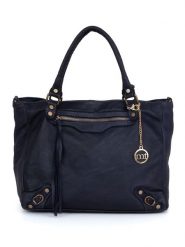 Mia Tomazzi Skórzana torebka "Comasina" w kolorze czarnym - 35 x 30 x 9 cm rozmiar: onesize. Czarne torebki klasyczne damskie Mia Tomazzi, bez wzorów, z materiału, bez dodatków. Za 565.99 zł.