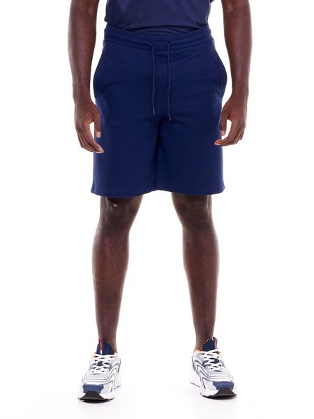 Szorty z bawełna z zamek błyskawiczny na co dzień. Niebieskie szorty męskie LEONE 1947 APPAREL, xl, z bawełny, na fitness i siłownię. Za 126.26 zł.