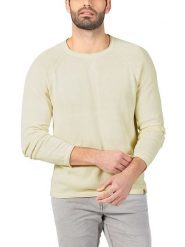 Timezone Sweter w kolorze beżowym rozmiar: XXL. Brązowe swetry męskie Timezone, xxl, bez wzorów, z bawełny, bez kołnierzyka. Za 83.42 zł.