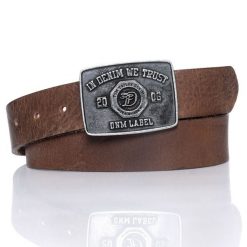 TOM TAILOR PASEK SKÓRZANY TM0173R13 40mm Gürtel Q.2081 0690. Brązowe paski męskie Tom Tailor, bez wzorów, z jeansu, eleganckie. W wyprzedaży za 34.99 zł.