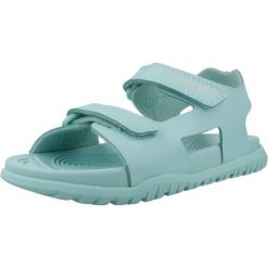 Sandały GEOX J SANDAL FUSBETTO GI Niebieski. Niebieskie sandały męskie Geox, z syntetyku, bez zapięcia. Za 206.99 zł.