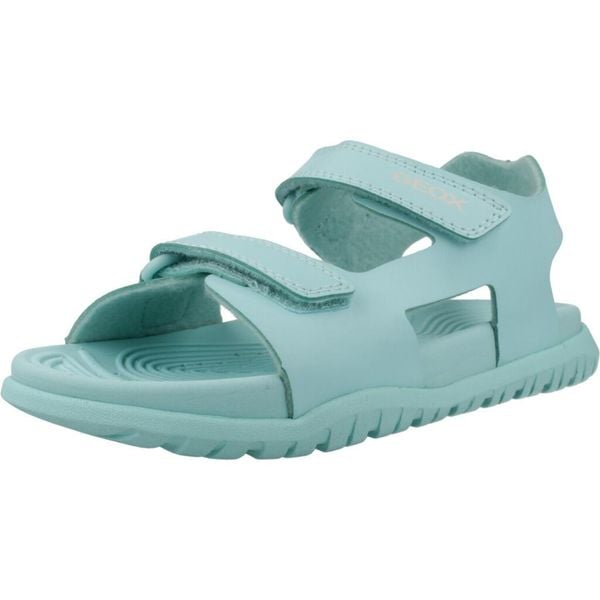 Sandały GEOX J SANDAL FUSBETTO GI Niebieski. Niebieskie obuwie trekkingowe damskie Geox. Za 189.99 zł.