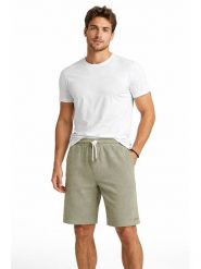 Geographical Norway Bermudy "Pifel" w kolorze szarobrązowym rozmiar: XL. Brązowe szorty męskie Geographical Norway, bez wzorów. Za 82.99 zł.