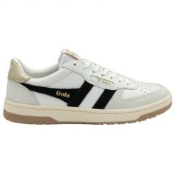 Buty do chodzenia damskie Gola CLB336XB. Białe buty sportowe na co dzień damskie Gola, bez wzorów, z materiału, trekkingowe. Za 405.50 zł.